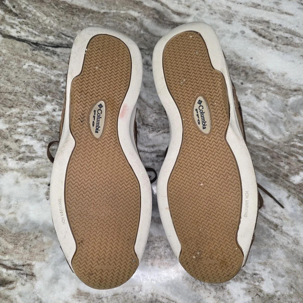 Columbia PFG Sailfish Men's Leather Boat Shoes Size 11